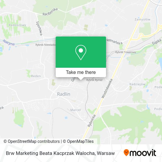 Brw Marketing Beata Kacprzak Walocha map