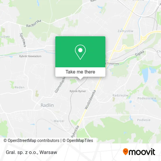 Карта Gral. sp. z o.o.