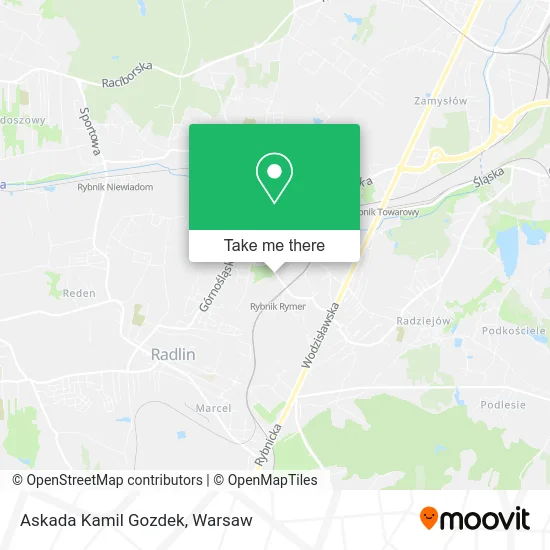 Карта Askada Kamil Gozdek