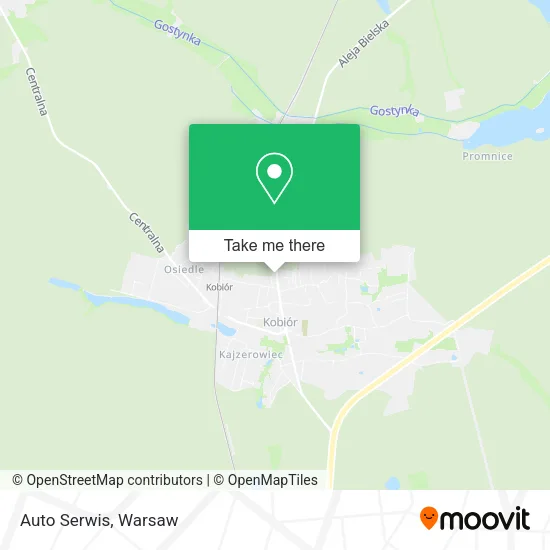 Карта Auto Serwis