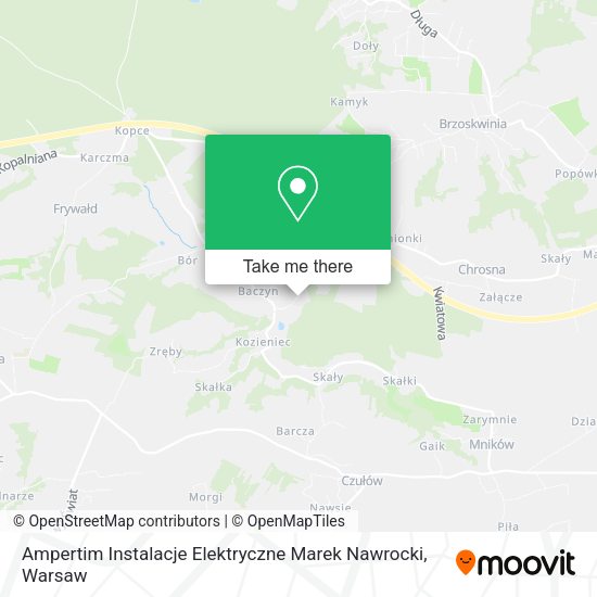 Карта Ampertim Instalacje Elektryczne Marek Nawrocki