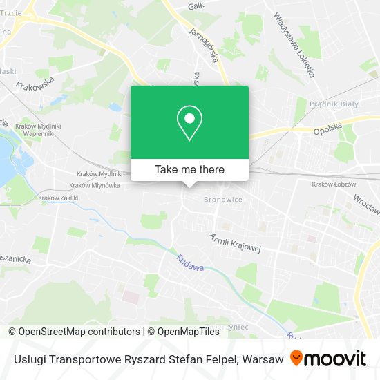 Uslugi Transportowe Ryszard Stefan Felpel map