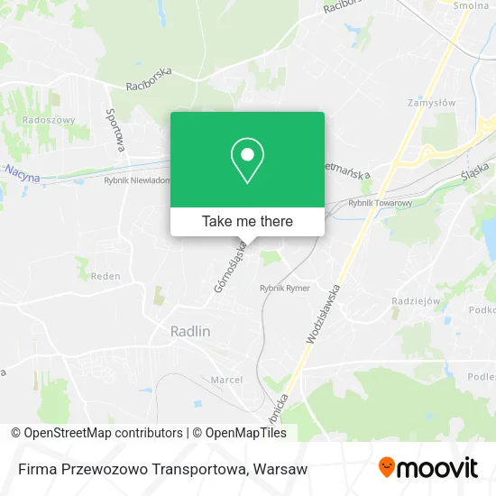 Карта Firma Przewozowo Transportowa