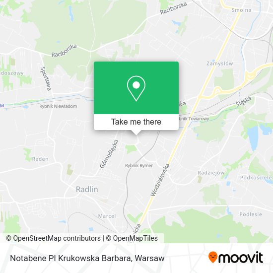 Notabene Pl Krukowska Barbara map