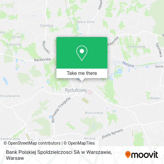 Bank Polskiej Spoldzielczosci SA w Warszawie map