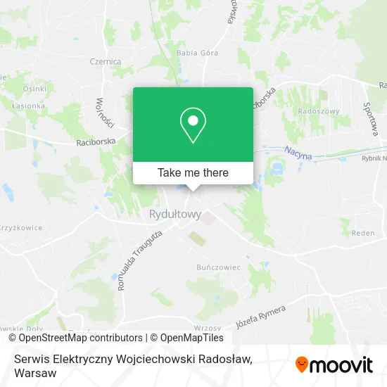 Карта Serwis Elektryczny Wojciechowski Radosław