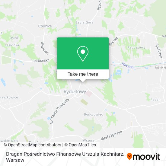 Dragan Pośrednictwo Finansowe Urszula Kachniarz map