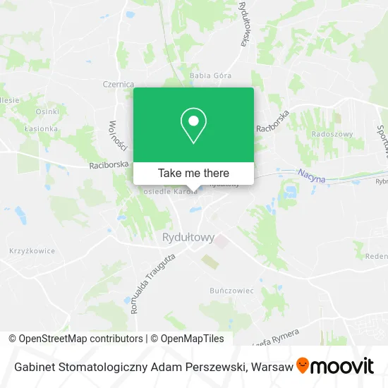 Карта Gabinet Stomatologiczny Adam Perszewski