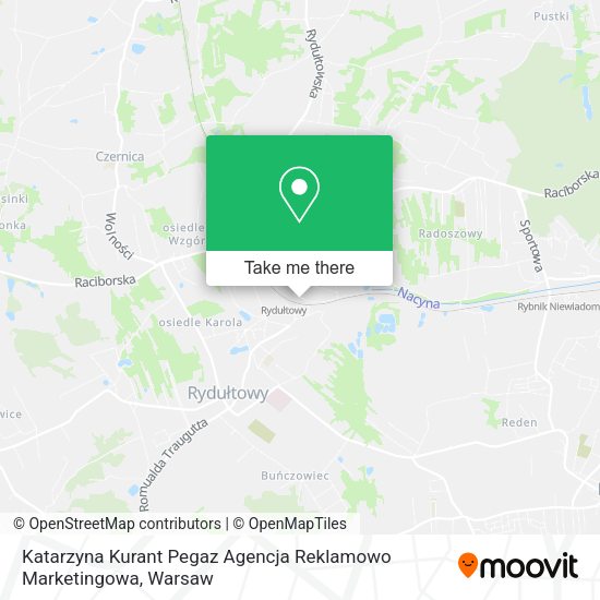 Katarzyna Kurant Pegaz Agencja Reklamowo Marketingowa map