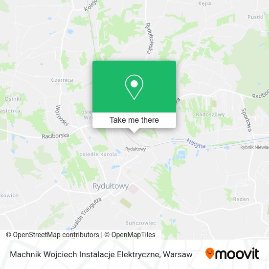 Machnik Wojciech Instalacje Elektryczne map