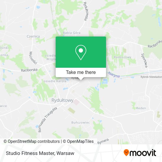 Studio Fitness Master map