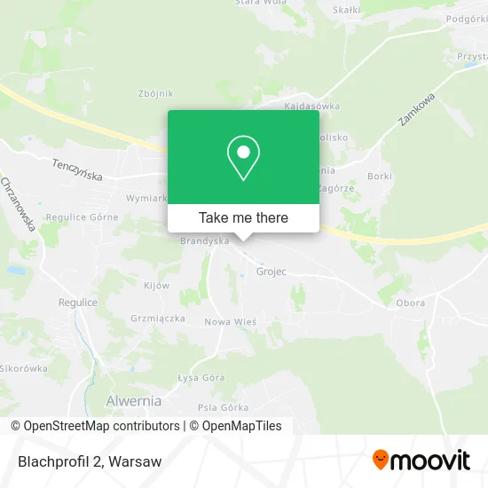 Карта Blachprofil 2