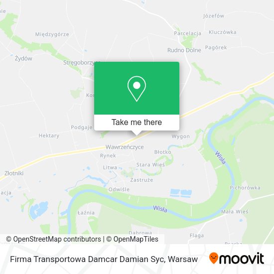 Firma Transportowa Damcar Damian Syc map