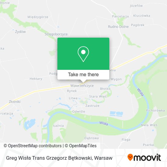 Greg Wisła Trans Grzegorz Bętkowski map