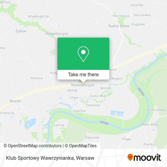 Klub Sportowy Wawrzynianka map