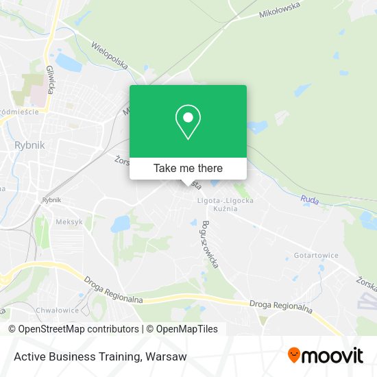 Active Business Training map