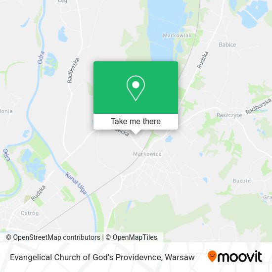 Evangelical Church of God's Providevnce map