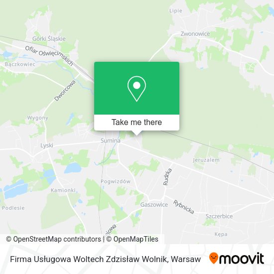 Firma Usługowa Woltech Zdzisław Wolnik map