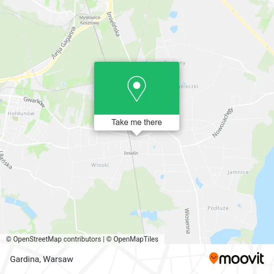 Gardina map