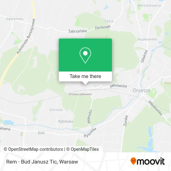 Карта Rem - Bud Janusz Tic