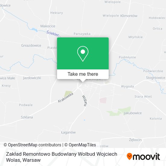 Zakład Remontowo Budowlany Wolbud Wojciech Wolas map