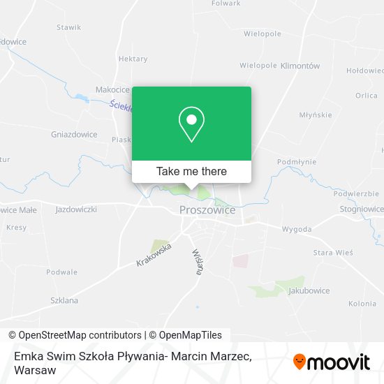 Emka Swim Szkoła Pływania- Marcin Marzec map