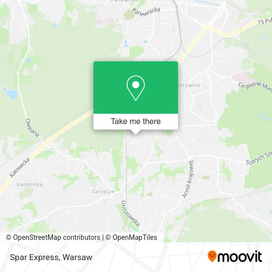 Карта Spar Express