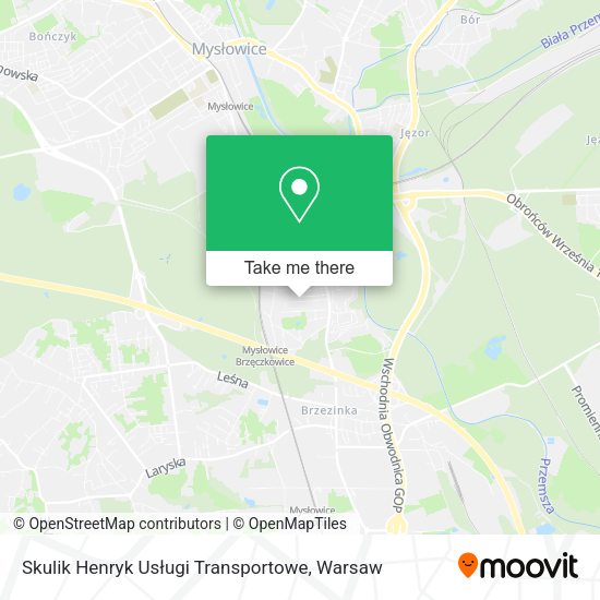 Skulik Henryk Usługi Transportowe map