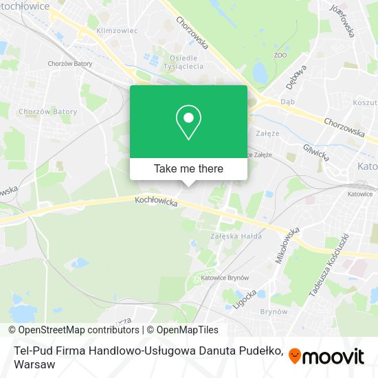 Tel-Pud Firma Handlowo-Usługowa Danuta Pudełko map