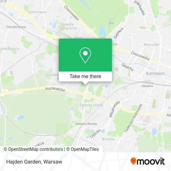 Карта Hajden Garden