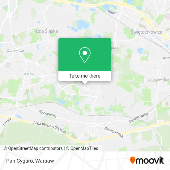 Карта Pan Cygaro