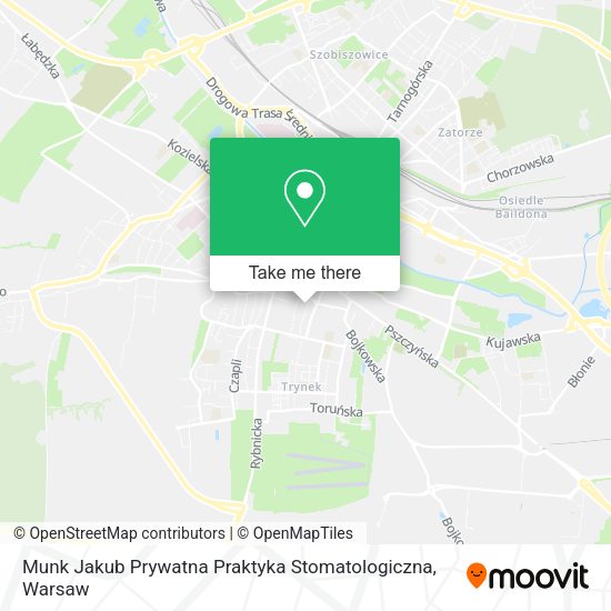 Munk Jakub Prywatna Praktyka Stomatologiczna map