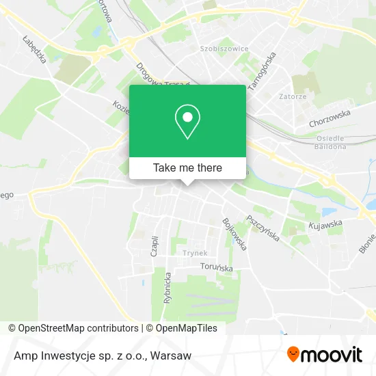 Карта Amp Inwestycje sp. z o.o.