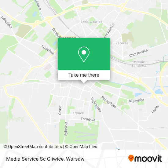 Карта Media Service Sc Gliwice