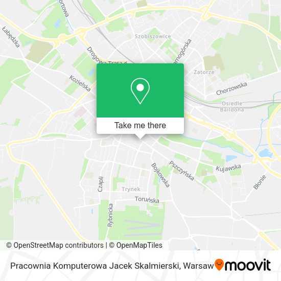 Карта Pracownia Komputerowa Jacek Skalmierski