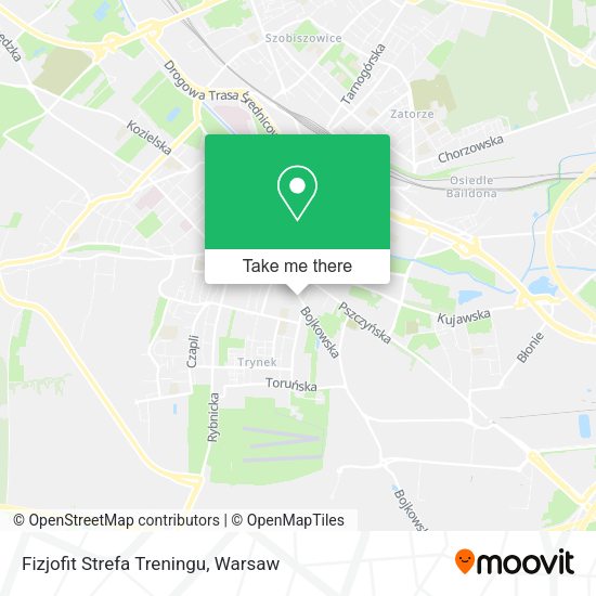 Fizjofit Strefa Treningu map