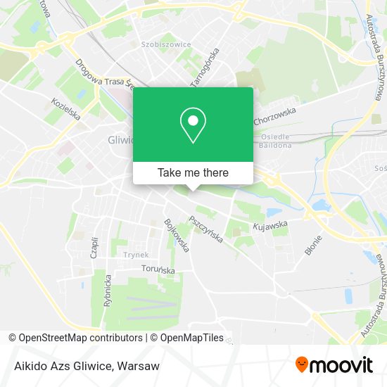 Aikido Azs Gliwice map