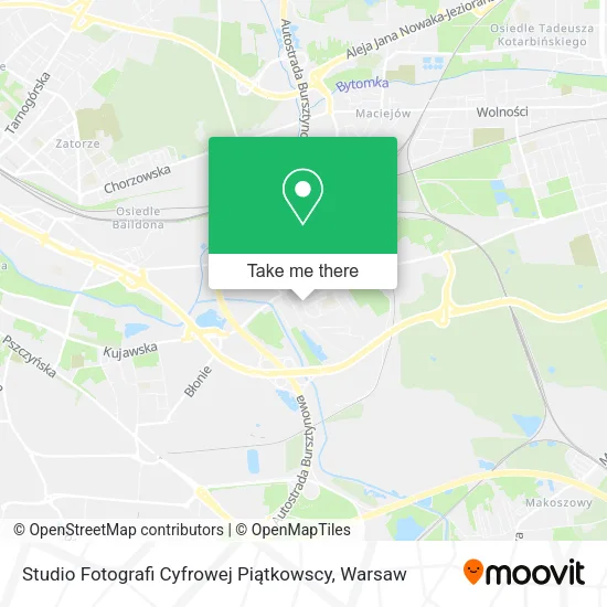 Карта Studio Fotografi Cyfrowej Piątkowscy