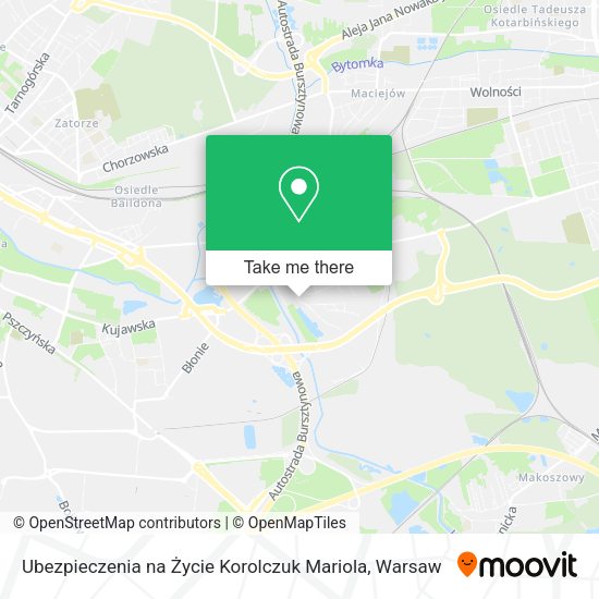 Ubezpieczenia na Życie Korolczuk Mariola map