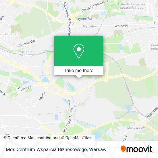 Mds Centrum Wsparcia Biznesowego map