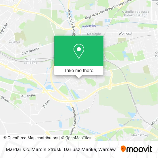 Карта Mardar s.c. Marcin Struski Dariusz Mańka