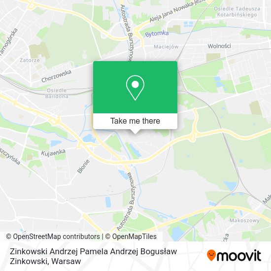 Zinkowski Andrzej Pamela Andrzej Bogusław Zinkowski map