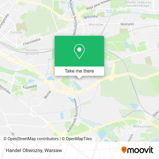 Карта Handel Obwozny