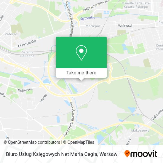 Biuro Usług Księgowych Net Maria Cegła map