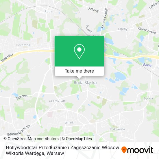 Карта Hollywoodstar Przedłużanie i Zagęszczanie Włosów Wiktoria Wardęga