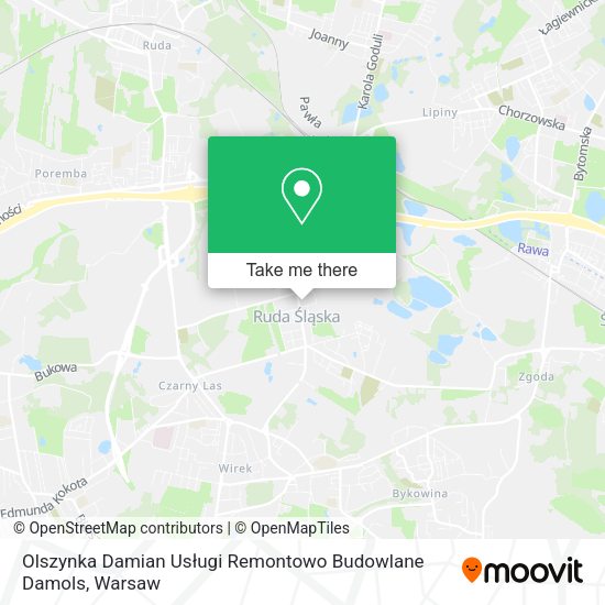 Olszynka Damian Usługi Remontowo Budowlane Damols map