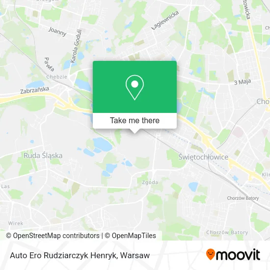 Карта Auto Ero Rudziarczyk Henryk
