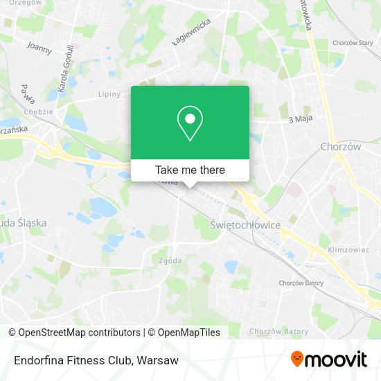 Endorfina Fitness Club map