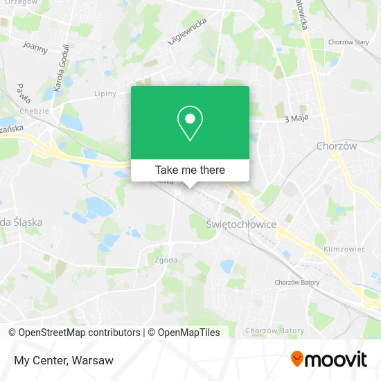 Карта My Center