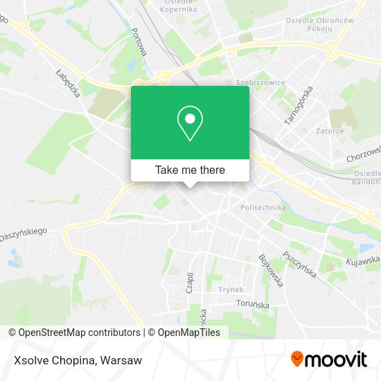 Xsolve Chopina map